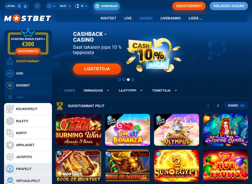 Mostbet KZ: Онлайн-казино с захватывающими игровыми автоматами